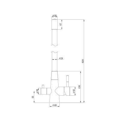 Кухонный смеситель ARONA ARM 304 BLACK Кухонный смеситель ARONA ARM 304 BLACK