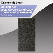 Zigmund & Shtain FIL_CARB_H16 фильтр угольный к варочным с вытяжкой 303.6 и 311.75