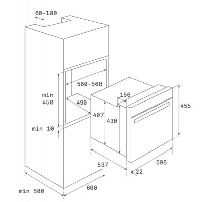 Электрический духовой шкаф Тека HLC 840 41531020 Электрический духовой шкаф Тека HLC 840 41531020