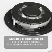 Zigmund & Shtain MN 114.61 W варочная поверхность