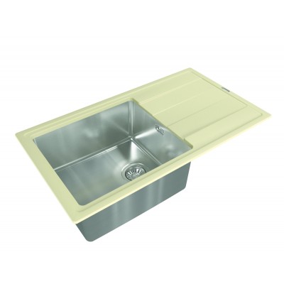 Кухонная мойка Флорентина КОМБИ 860 песочный Кухонная мойка Флорентина КОМБИ 860 песочный