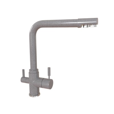 Смеситель МС-015 темно-серый глянец Смеситель МС-015 темно-серый глянец