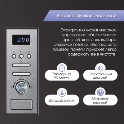 Zigmund & Shtain BMO 16.202 S микроволновая печь Zigmund & Shtain BMO 16.202 S микроволновая печь