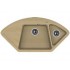 Кухонная мойка Флорентина ВЕСТА бежевый Кухонная мойка Флорентина ВЕСТА бежевый