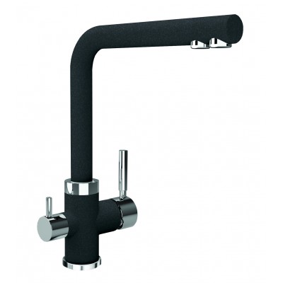 Смеситель Флорентина АРЕС FL цвет черный Смеситель Флорентина АРЕС FL цвет черный