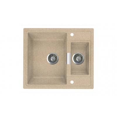 Кухонная мойка Флорентина ЛИПСИ 580 К песочный Кухонная мойка Флорентина ЛИПСИ 580 К песочный