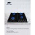 MILLEN MGHG 602 BL газовая варочная поверхност MILLEN MGHG 602 BL газовая варочная поверхност