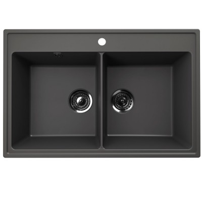Мойка ULGRAN Quartz Ruma 780-09 асфальт Мойка ULGRAN Quartz Ruma 780-09 асфальт
