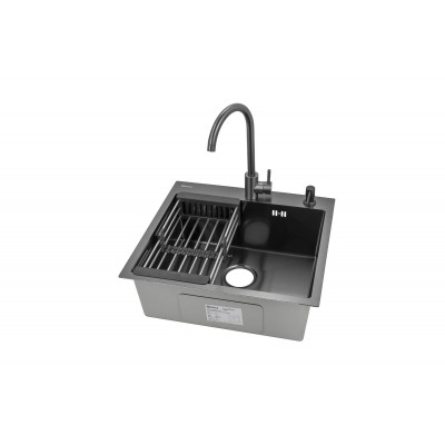 Мойка ARONA ARS 500*505 BLACK PVD NANO Мойка ARONA ARS 500*505 BLACK PVD NANO