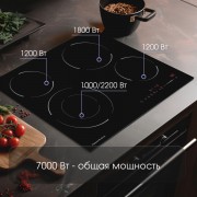 Zigmund & Shtain CN 50.6 B стеклокерамическая поверхность
