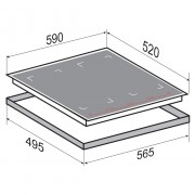 Zigmund & Shtain CI 30.6 W индукционная варочная поверхность