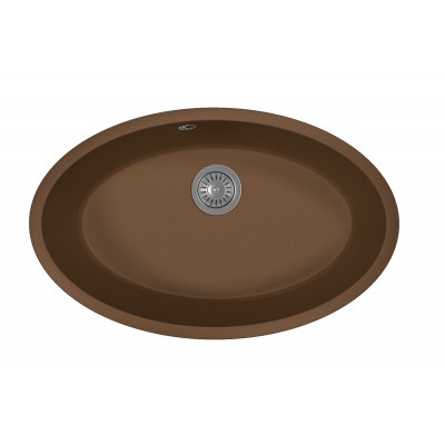 Кухонная мойка Флорентина ВЕГА ОВАЛ мокко Кухонная мойка Флорентина ВЕГА ОВАЛ мокко