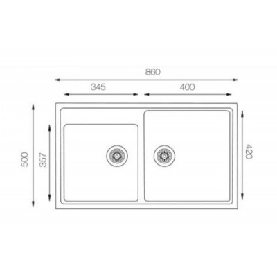 Кухонная мойка TopZero Demi Ice Кухонная мойка TopZero Demi Ice