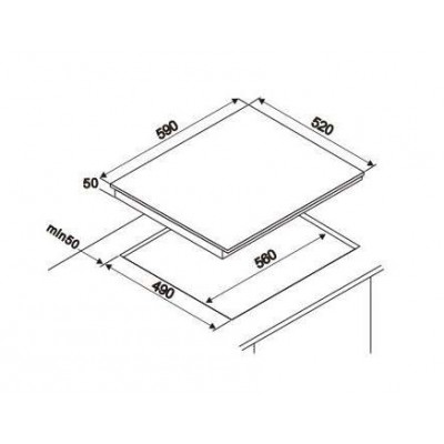 DeLonghi стеклокерамическая варочная поверхность VITTORIO 2E1F CR DeLonghi стеклокерамическая варочная поверхность VITTORIO 2E1F CR
