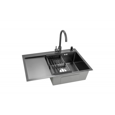 Мойка ARONA ARS 780*505 R BLACK PVD Мойка ARONA ARS 780*505 R BLACK PVD