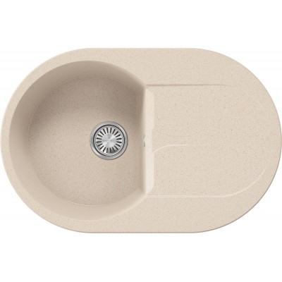 TOLERO GELCOAT Ronda-760 мойка, цвет Крем брюле TOLERO GELCOAT Ronda-760 мойка, цвет Крем брюле