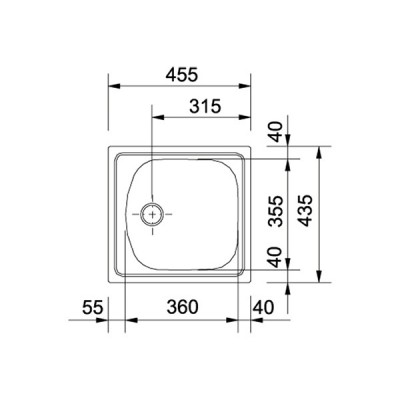 Мойка Franke ETN 610, матовая (101.0009.909) Мойка Franke ETN 610, матовая (101.0009.909)