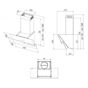 ВЫТЯЖКА AKPO WK-9 Sigma 60 см. черный
