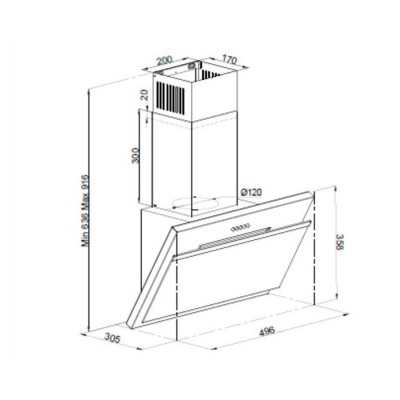 ВЫТЯЖКА SIMFER 8552SM бежевый ВЫТЯЖКА SIMFER 8552SM бежевый