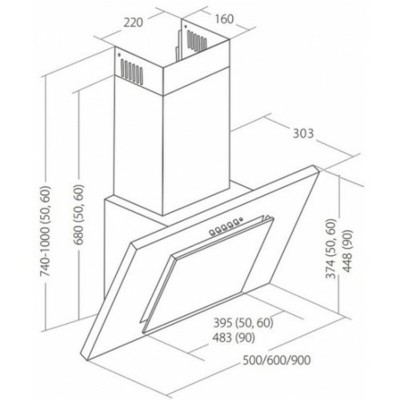 ВЫТЯЖКА AKPO WK-4 Nero duo 60 см. белый ВЫТЯЖКА AKPO WK-4 Nero duo 60 см. белый