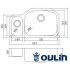 OULIN OL-U601 801х481мм OULIN OL-U601 801х481мм