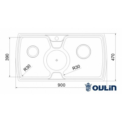 OULIN OL-321 900х470мм OULIN OL-321 900х470мм