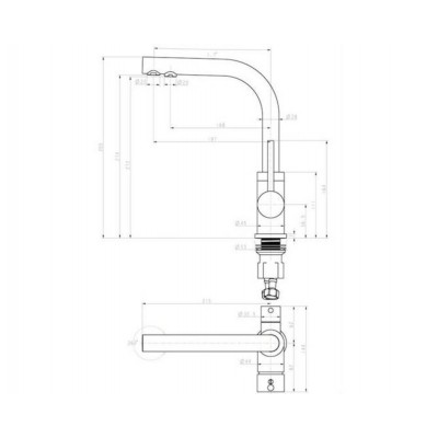 Essen Es213011-328 бежевый (с подкл. фильтра) Essen Es213011-328 бежевый (с подкл. фильтра)
