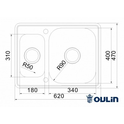 OULIN OL-0304 620х470мм OULIN OL-0304 620х470мм