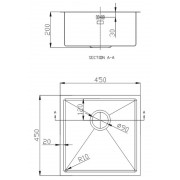 Emar Best EMB-112 Coppery 450х450 мм
