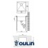 МОЙКА OULIN OL-F101 N 440х440мм МОЙКА OULIN OL-F101 N 440х440мм