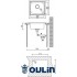 МОЙКА OULIN OL-203 490х430мм МОЙКА OULIN OL-203 490х430мм