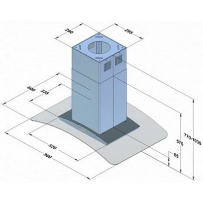 ВЫТЯЖКА AKPO WK-8 Isla Zefir 90 см. нержавейка ВЫТЯЖКА AKPO WK-8 Isla Zefir 90 см. нержавейка