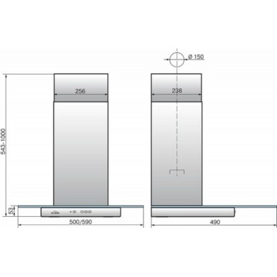 ВЫТЯЖКА ЭЛИКОР Кристалл 50 нерж./тонир.гал ВЫТЯЖКА ЭЛИКОР Кристалл 50 нерж./тонир.гал