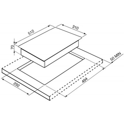 Электрическая варочная панель стеклокерамика SMEG PGF32C Электрическая варочная панель стеклокерамика SMEG PGF32C