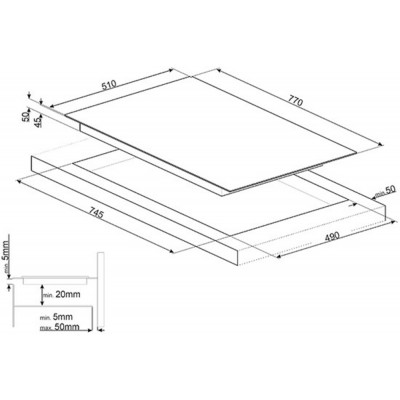 Электрическая варочная панель стеклокерамика SMEG SE385EMTB Электрическая варочная панель стеклокерамика SMEG SE385EMTB