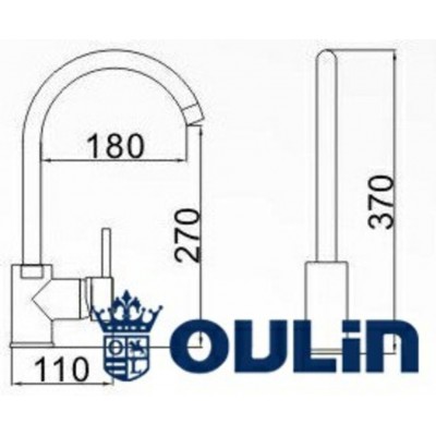 СМЕСИТЕЛЬ OULIN OL-8006 Смеситель СМЕСИТЕЛЬ OULIN OL-8006 Смеситель