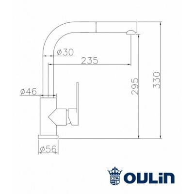 OULIN OL-8607S Смеситель OULIN OL-8607S Смеситель