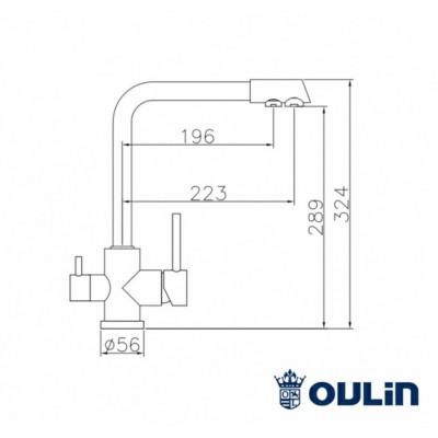 OULIN OL-8073 Смеситель OULIN OL-8073 Смеситель