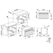 ЭЛЕКТРИЧЕСКИЙ ДУХОВОЙ ШКАФ SMEG SFR9390X