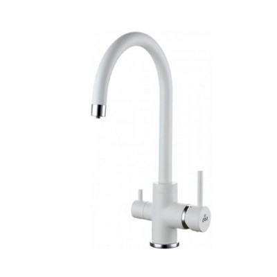 Смеситель PAULMARK Essen Es213211-431 белый матовый (с подкл. фильтра) Смеситель PAULMARK Essen Es213211-431 белый матовый (с подкл. фильтра)