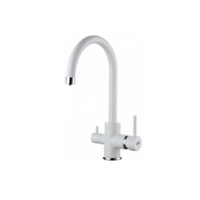 Смеситель PAULMARK Essen Es213211-431 белый матовый (с подкл. фильтра) Смеситель PAULMARK Essen Es213211-431 белый матовый (с подкл. фильтра)