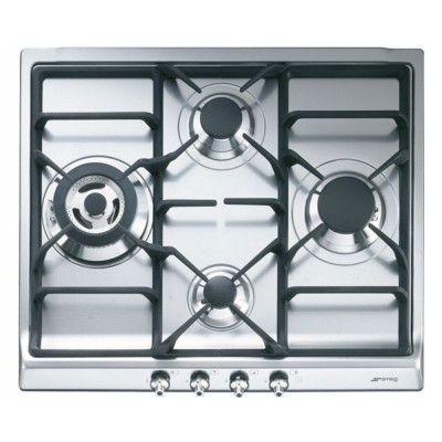 Варочная поверхность газовая SMEG SER60SGH3 акция Варочная поверхность газовая SMEG SER60SGH3 акция