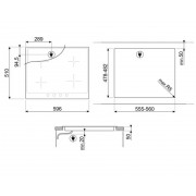 Варочная поверхность индукционная SMEG SI764POM