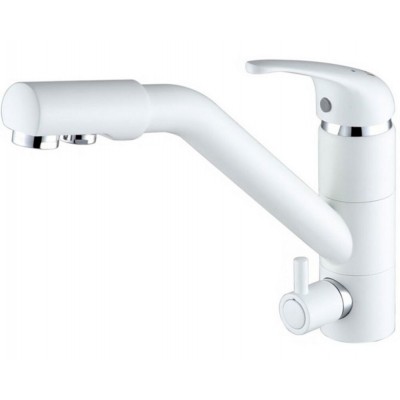 Смеситель PAULMARK Hessen He213017-431 белый матовый (с подкл. фильтра) Смеситель PAULMARK Hessen He213017-431 белый матовый (с подкл. фильтра)