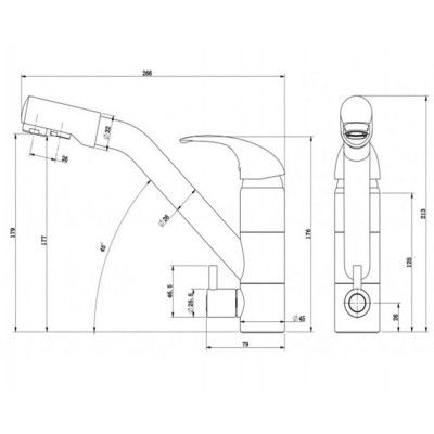 Смеситель PAULMARK Hessen He213017-431 белый матовый (с подкл. фильтра) Смеситель PAULMARK Hessen He213017-431 белый матовый (с подкл. фильтра)