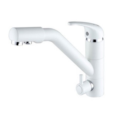 Смеситель PAULMARK Hessen He213017-431 белый матовый (с подкл. фильтра) Смеситель PAULMARK Hessen He213017-431 белый матовый (с подкл. фильтра)