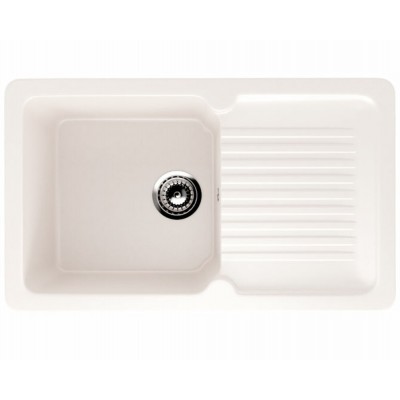 Кухонная мойка Ecology Stone R-32-341 ультра-белый 770x495мм Кухонная мойка Ecology Stone R-32-341 ультра-белый 770x495мм