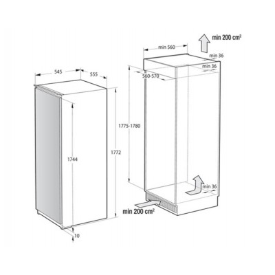 Морозильник GORENJE GDFN5182A1 Морозильник GORENJE GDFN5182A1