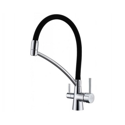 Смеситель PAULMARK Sigen Si213111-CR хром, резиновый излив (с подкл. фильтра) Смеситель PAULMARK Sigen Si213111-CR хром, резиновый излив (с подкл. фильтра)