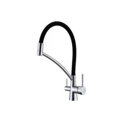 Смеситель PAULMARK Sigen Si213111-CR хром, резиновый излив (с подкл. фильтра) Смеситель PAULMARK Sigen Si213111-CR хром, резиновый излив (с подкл. фильтра)